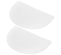 SUPVOX Protectores Adhesivos para Suelas de Zapatillas, Almohadillas Antideslizantes de Goma Transparentes, Talla Única Ajustable Diseño de Diamante, para Reducción de Ruido y Desgaste