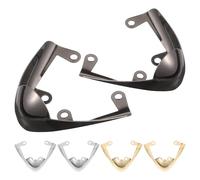 SUPVOX Protectores de Punta para Tacones Altos de Metal 19X53 CM 3 Pares Oro Plata Color Gunmetal Resistentes al Desgaste para Reparación y Protección de Zapatos