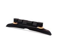 SUPVOX Puente De Mandolina De Ébano Altura Ajustable Puente De Guitarra Para Mandolina Para Tocar Acústico Incluye Tornillos Dorados Modelo