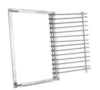 SUPVOX Puerta Automática para Acero Inoxidable 39 Cm para Jaulas y Palomares Entrada Unidireccional para y Pájaros De Carreras