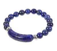 SUPVOX Pulsera de Piedras Naturales Azul Cristal Pulsera de Chakras Cómoda y Resistente al Desgaste Creativa para Mujer Accesorio de Yoga para Uso Diario y Obsequio