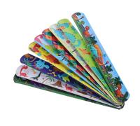 SUPVOX Pulseras De Presión De Dinosaurios y Unicornios Para Niños, Tamaño Mediano, Acero Duradero, Diseño Aleatorio, Pulseras Ligeras Para Fiestas Infantiles y Eventos Escolares, Pack De 100 Unidades