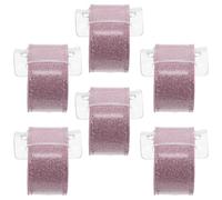 SUPVOX Pulseras para Dama de Honor Ramillete Floral Rosa Set de 6 Piezas Pulsera Ligera y Cómoda para Bodas Fiestas y Celebraciones Accesorio de Muñeca DIY Elegante y Práctico