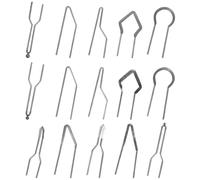 SUPVOX Puntas de Alambre para Pirograbado Alta Impedancia, Kit de 15 Piezas para Quemar Madera, Resistentes a Altas Temperaturas, Compatibles Pirograbadora 30-50w para Estilo Aleatorio