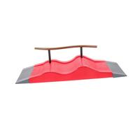SUPVOX Rampas de Patineta para Dedos de Plástico Accesorios de Mini Parque de Skate para Escritorio la Coordinación y Creatividad Infantil para Diversas de Patinaje