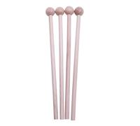 supvox Raqueta Bola de baquetas baquetas de madera Claves Instrumento piezas Accesorios 4 unidades)