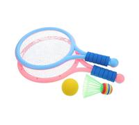 SUPVOX Raquetas Tenis y Bádminton para Niña Ligero y Portátil para Interior y Exterior Juguete Deportivo para Principiantes y Incluye Pelotas Colores Vibrantes para Interacción Familiar