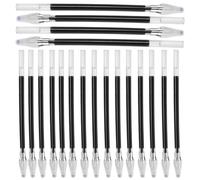 SUPVOX Recambios de Bolígrafo de Gel Punta Fina 30 Piezas, Tinta Negra para Bolígrafos de Tallado en Madera, Recargas Precisas para Material de Oficina y Uso Estudiantil