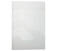 SUPVOX Regla Flexible para Dibujo sin Marcas, Plantilla de Caligrafía Cuadrícula de 27 Líneas de 1,0 Cm, Herramienta para Escribir a Mano y Exámenes, Material para Estudiantes,