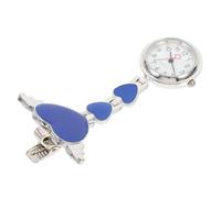 SUPVOX Reloj de Enfermera Colgante de Cuarzo para Mujer, Reloj de Bolsillo Esfera Grande Azul, Diseño Creativo y Sencillo, Accesorio Adecuado para Profesionales Sanitarios
