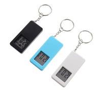 SUPVOX Reloj Digital de Bolsillo Mini Estudiantes con Llavero Portátil y Ligero 3 Unidades Adecuado para Uso Diario y Actividades Escolares