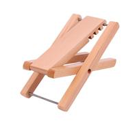 SUPVOX Reposapiés de Madera para Guitarra Pedal de Guitarra Plegable de Madera Ajustes de Altura
