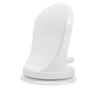 SUPVOX Reposapiés de Plástico Blanco de Baño Pedal Antideslizante Ajustable Cómodo para Lavar Pies para Ducha y Baño y Facilitar el Uso a Mujeres Embarazadas y Personas Movilidad
