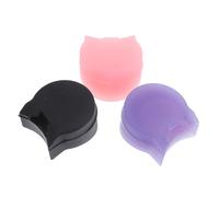 SUPVOX Reposapulgar De Silicona Para Clarinete y Oboe, 3 Unidades Negro, Morado y Rosa, Cojín Ergonómico Soporte Para Dedos, Accesorio Protección y Alivio De Fatiga Para Músicos De Viento