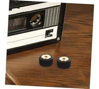 SUPVOX Rodillo de Presión para Grabadora de Cinta Rueda de Cojinete Resistente Repuesto Portátil para Reproductor de Audio y Radio Superficie Tratada para Transmisión Estable