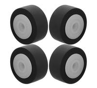 SUPVOX Rodillos de Presión de Goma para Máquina de Vídeo, 4 Unidades 13x8x6.3x2.0 Mm, Repuesto para Mantenimiento de Reproductor de Casetes, Compatibles para Grabadoras y Amplificadores,
