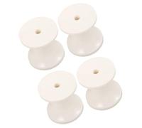 SUPVOX Rodillos de Quilla para Remolque de Barco 4 Piezas Ruedas de Plástico Resistentes para Accesorios de Remolques Marinos Soporte para Ancla Repuesto para Embarcaciones Uso en