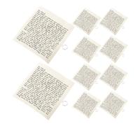 SUPVOX Rollos de Mezuzá Judía 15 Piezas Aro Plateado, Pergamino de Bendición Kosher para Puerta, Decoración Hebrea Hogar, Papel de Mezuzá Hebreo para Festividades y Bendición