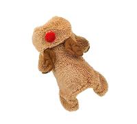 SUPVOX Ropa de Invierno para Mascotas Disfraz de Perro Papa Noel Ropa de Abrigo para Perros Disfraz para Vestidos Abrigo de Perro Tela de Perro de Fiesta Navidad Ropa de Perro Lana Saco