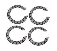 SUPVOX Rosetas Decorativas para Guitarra Acústica 4 Unidades Diámetro Interior 94 Mm Accesorio Calcomanía para Orificio de Sonido Roseta Clásica para Guitarra Folk y Clásica