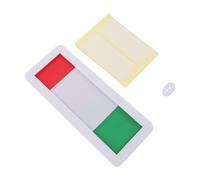 SUPVOX Señal de Privacidad de Puerta Corrediza 6x15 Cm, Indicador Deslizante Acrílico para Oficina y Sala de Conferencias, Letrero Abierto y Cerrado para Puerta Corredera