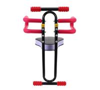 SUPVOX Sillín Infantil para Bicicleta Eléctrica Respaldo Ajustable Asiento Plegable para Estructura de Acero al Carbono Negra Conjunto Completo para Seguridad Ciclismo