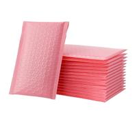 SUPVOX Sobres Acolchados Autosellantes para Envío, 100 Uds, 11x15 4 Cm, Bolsa de Plástico Rosa Burbujas, Resistente a Perforaciones, Adecuado para Embalaje de Pequeñas Empresas y Joyería