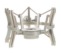 SUPVOX Soporte Amortiguador para Micrófono Diseño Antivibración de Plástico para Transmisión Grabación y Podcasting Estudios