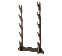 SUPVOX Soporte de Baquetas de Madera Grande para Batería, Expositor Vertical de 5 Niveles, Multiuso y Compatible Varillas y Mazos, Organizador para Batería y Obsequio para Bateristas