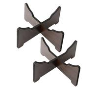 SUPVOX Soporte de Batería Vacío Soporte de Almohadilla de Batería Desmontable Trípode de Lengüeta Estante de Exhibición de Tanque Handpan Portátil para Tocar para Práctica Diaria Oscuro