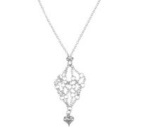 SUPVOX Soporte De Collar De Cristal Ajustable Collares De Soporte De Piedra De Cristal Collares Con Colgante De Piedras Preciosas Naturales Collar De Soporte De Piedra Vacío Para Joyería