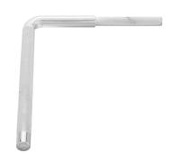 SUPVOX Soporte de Montaje en Forma de L para Cencerro de Metal Resistente Varilla Extendida para Batería, Adecuado en Grabaciones y Presentaciones Profesionales