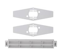 SUPVOX Soporte de Plástico para Rollo de Etiquetas Compatible con Impresoras Térmicas, Eje para Alimentación de Papel, Accesorio para Impresoras de Código de Barras en Oficina y Negocio