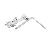 SUPVOX Soporte Diversos de Percusión para de en para Ocasiones Varias Instrumentos Caja y Platillos de Bombo Hecho de Metal Plata, Estructura Estable y Portátil Concierto