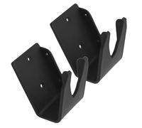 SUPVOX Soporte Estable para Escáner de Código de Barras Negro, Montaje Fácil en Pared o Escritorio, Diseño Dualmount, Paquete de 2 Piezas para Retail y Farmacia