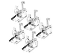 SUPVOX Soporte para Persianas Romanas Inalámbricas 5 Piezas Gancho Antiviento Resistente para Persianas Pequeñas Instalación Fácil y Montaje Seguro en Ventanas
