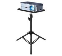 SUPVOX Soporte Para Proyector Con Trípode Ajustable De 17.05 a 47.24 Pulgadas Con Bandeja Antideslizante Para Uso En Suelo Y Escritorio Compatible Con Mini Proyectores Y Portátiles Ligeros