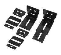 SUPVOX Soportes de Montaje Ajustables para Barra de Sonido de Metal 2 Piezas 8x5x6 Cm Soporte de Pared para Altavoz Grande Optimizado para Sala y Cine en Casa