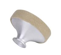 SUPVOX Sordina De Metal Para Saxofón Alto En Aluminio Plateado, Amortiguador De Sonido Profesional De 56 Mm Compatible Saxofones Altos, Silenciador Puro Para Práctica y Reducción De Armónicos