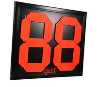 SUPVOX Tablero Manual Sustituciones Fútbol para Árbitros con Números Claros y Visibles Equipo Esencial para Partidos y Cambios de Jugadores Pizarra Oficial para Competiciones de Fútbol