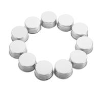 SUPVOX Tapas de Aluminio a Prueba de Fugas 24 Mm, 50 Piezas, Tapones Roscados Transparentes para Botellas de Vidrio, Sellado Hermético para Envases de Leche y Recipientes de Cocina,