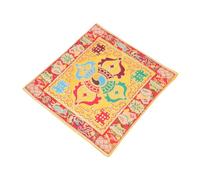 SUPVOX Tapete Para Instrumentos De Dharma Doble Capa Para Cuencos Budistas Almohadilla De Sonido Para Practica Religiosa Deslizante