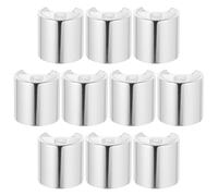 SUPVOX Tapones De Botella De Emulsión 10 Piezas Plástico Con Resistencia A Roturas Para Botellas De Champú Y Uso Personal