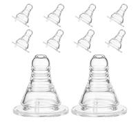 SUPVOX Tapones para Botellas de Cerveza Boquilla Grande Silicona Alimentaria Tamaño Estándar 37 CM Paquete de 10 Unidades Accesorio Divertido para Fiestas y Reuniones de Adultos