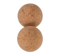 SUPVOX Tapones para Botellas y Frascos de Vidrio, 2 Unidades de Bola de Madera Redonda de 5 CM, Ideales para Manualidades y Sellado en Utensilios de Vino