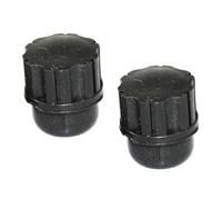 SUPVOX Tapones Protectores para Saxofón Soprano de Plástico Negro, 2 Piezas, Diseño Único, Previenen Suciedad y No se Desvanecen, Accesorios Prácticos para Saxofón