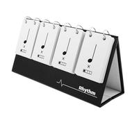 SUPVOX Tarjetas de Ritmo para Práctica Musical Tarjetas Didácticas para Entrenamiento de Ritmo y Lectura de Notas Herramientas Portátiles de Enseñanza Musical