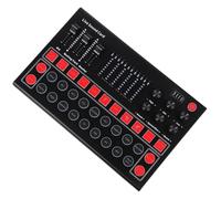 SUPVOX Tarjetas De Sonido para Teléfono y Computadora Cambiador De Voz Mezclador De Audio Compatible Múltiples Dispositivos