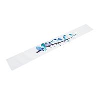 SUPVOX Tela Para Teclado De Piano De 88 Teclas, Cubierta Antipolvo De Algodón y Lino, Estampado De Pájaros, Tamaño Para Teclado Eléctrico, Protección Ligera y Lavable