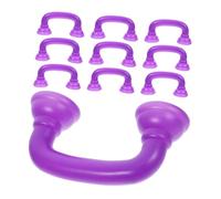 SUPVOX Teléfono De Juguete para Niños Educativo De Simulación Realista 10 Unidades Morado para Corrección De Pronunciación y Desarrollo del Habla Aula y Hogar